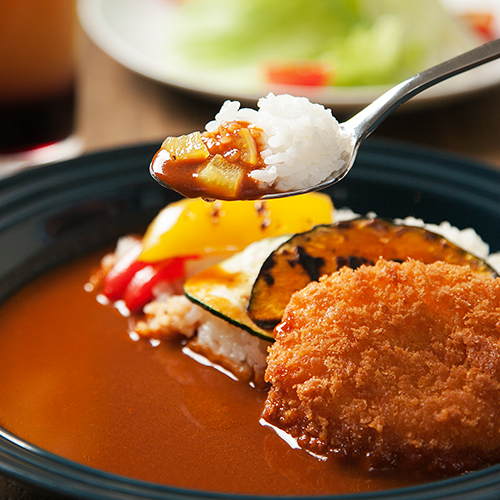 ランチの日替わりスープカレーのイメージ