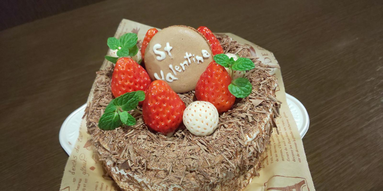 2 13 １４限定 バレンタインデコレーションケーキ受注製作します ル モマン Vin Et Dessert Le Moment ヴァンエデセール ルモマン 静岡市葵区 グルメ Womo