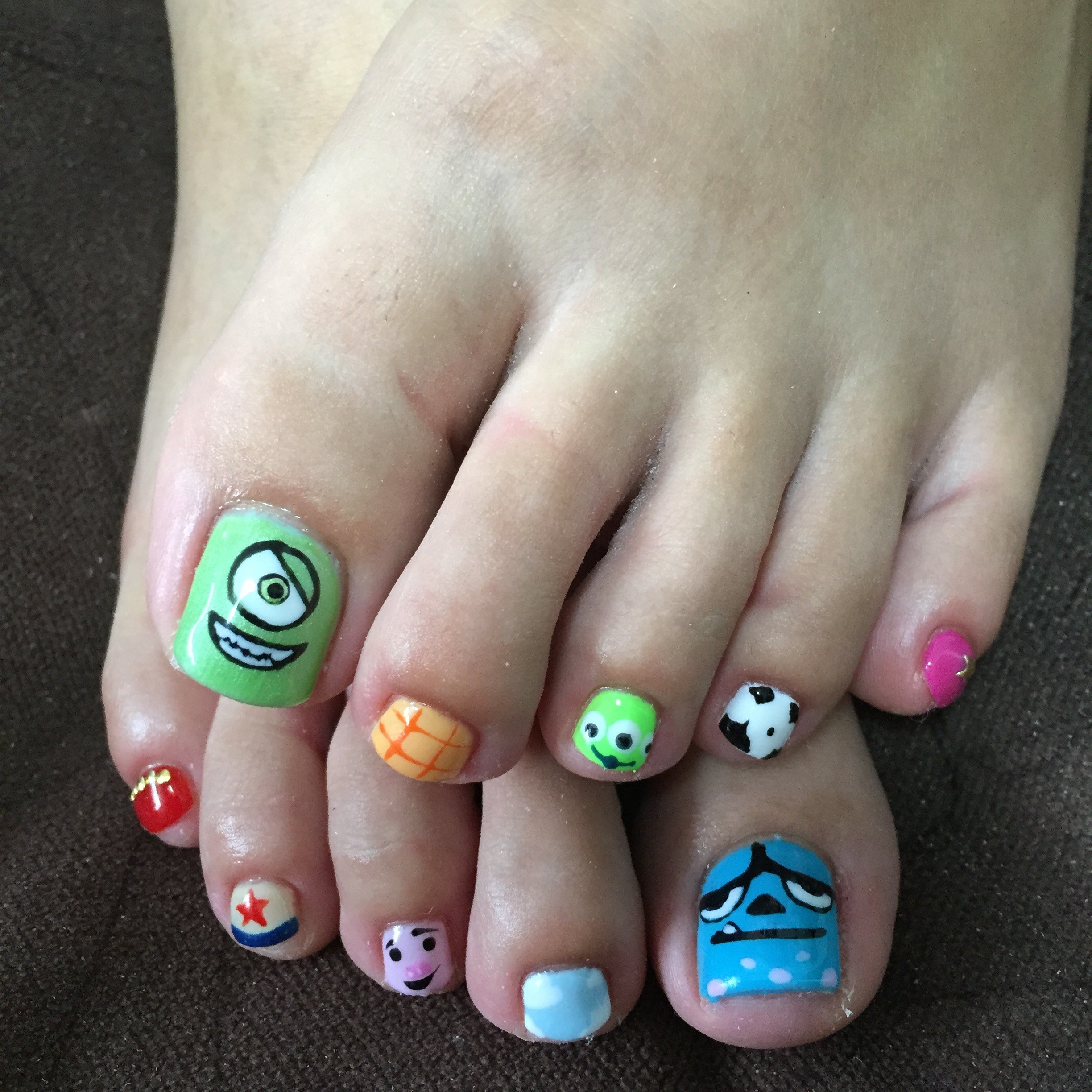 ピクサーフットネイルイメージ1
