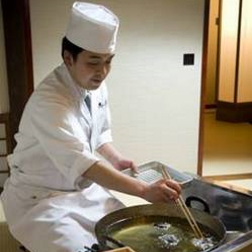 【1日1組限定】揚げたてが美味しい!お座敷天ぷらコースのイメージ