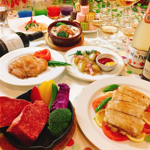 結婚式2次会★20大特典付Wedding 洋食styleコース★2時間飲放付き(貸切の場合は3時間)のイメージ