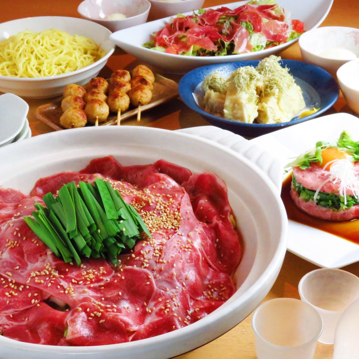 【5種から選べる鍋コース】7品2h飲み放題/平日4300円・金土祝前4500円(税込)のイメージ