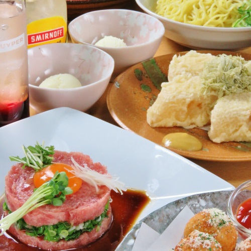 【月~木限定】飲み放題付きコースに料金1品追加!のイメージ