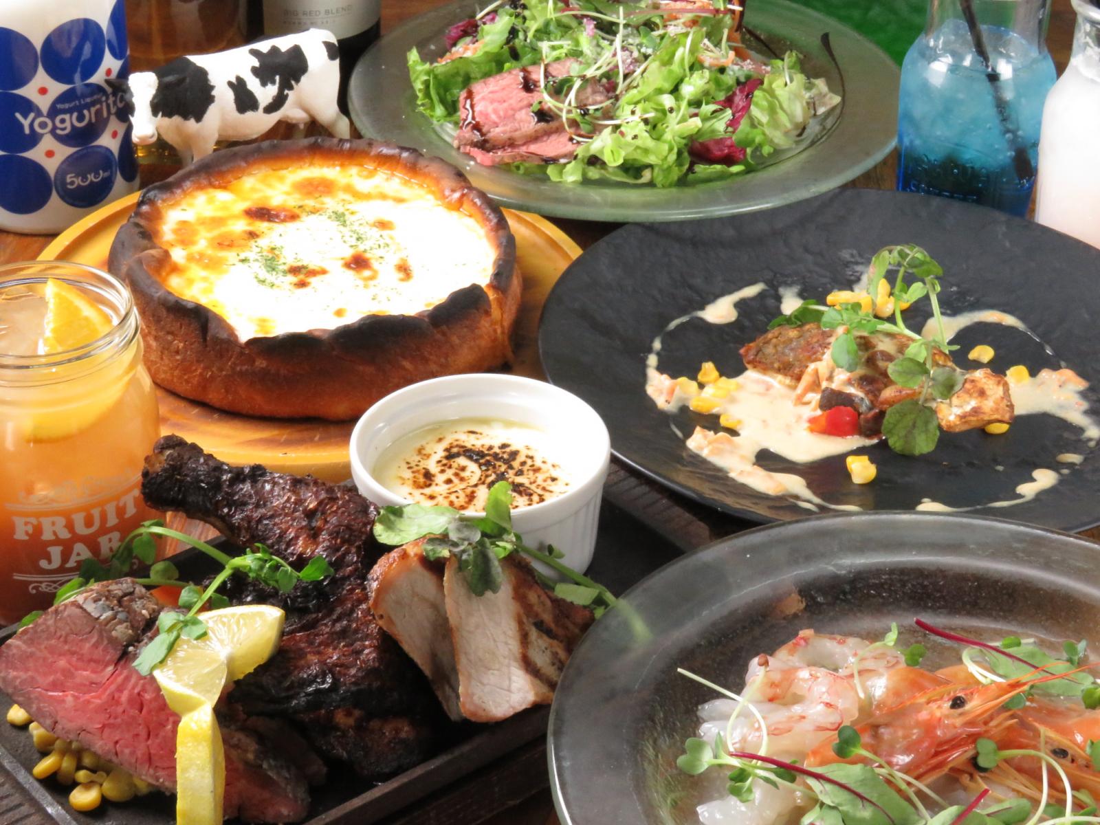 《3・4月》ちょっといつもよりも贅沢に♪プレミアムコース<全7品> 飲み放題3時間 5000円のイメージ