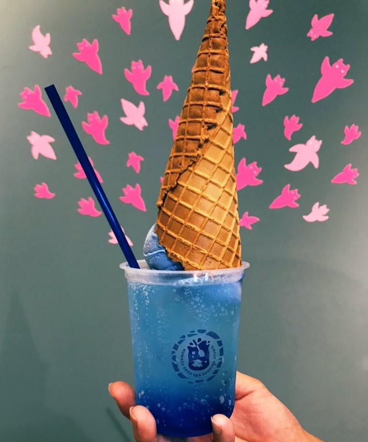 沼津深海プリン工房 青とプリンとジェラートとイメージ1