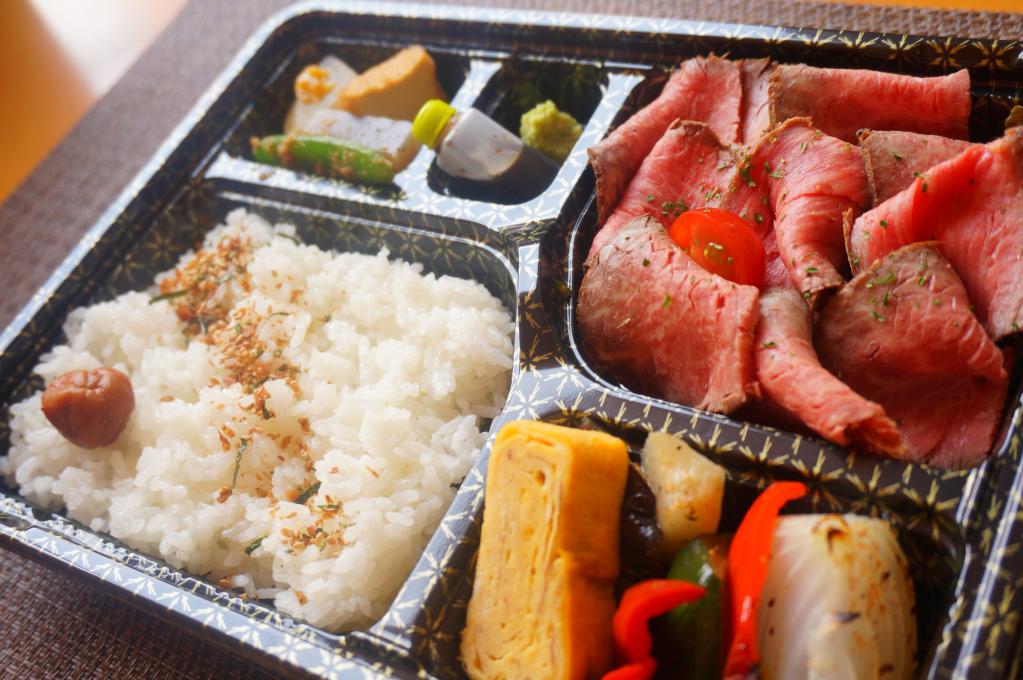 自家製ローストビーフ弁当1500円→1000円税込イメージ1