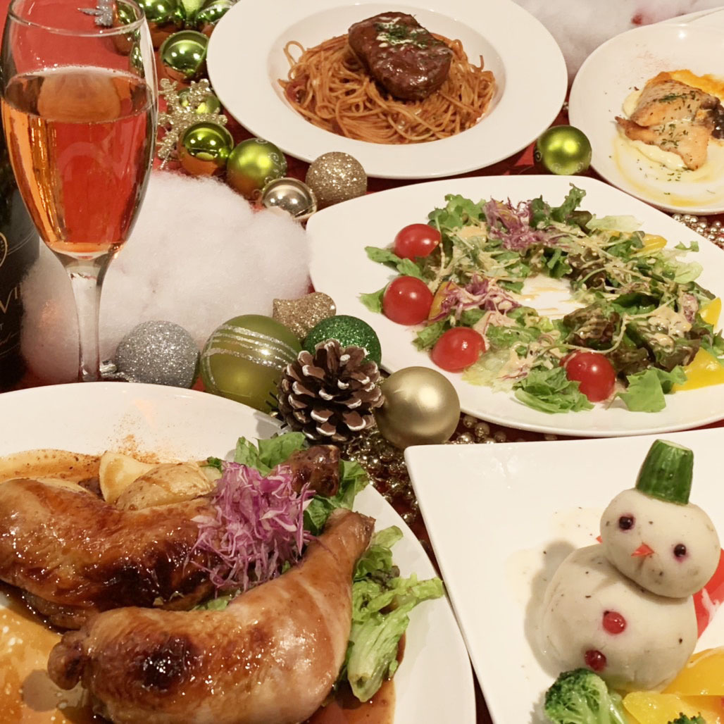 クリスマスSPECIALコース 2h飲み放題付☆乾杯用スパークリング付 のイメージ