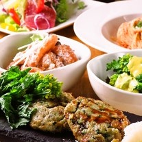 コスパ最強★ナンコツつくねの春宴会コース 8品 女子会にも(飲放題付は+1000円~)のイメージ