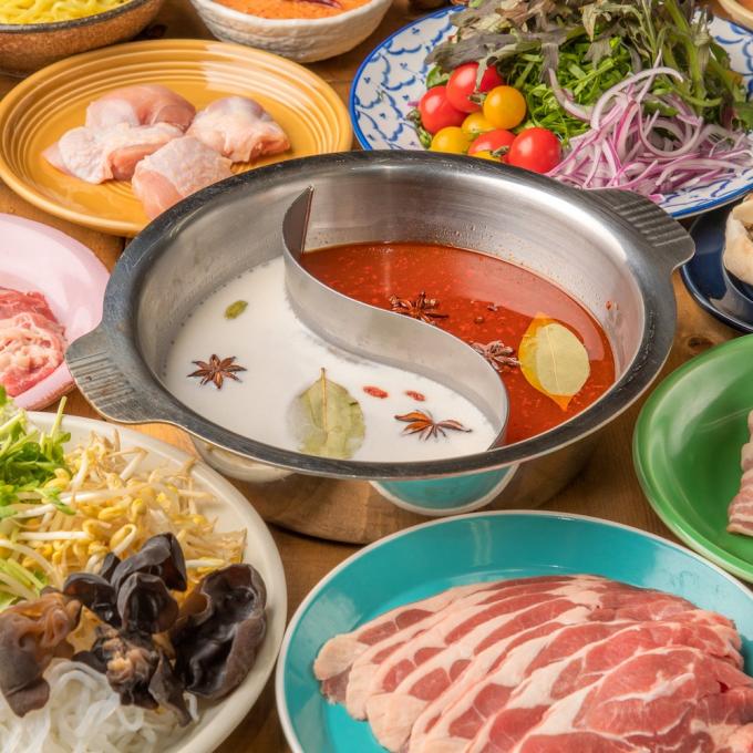 話題の火鍋が食べ放題で新登場☆イメージ