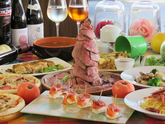 結婚式2次会★Wedding イタリアンコース★2H飲み放題付(貸切3H)全9品4000円(税込)のイメージ