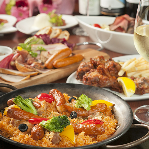 【メッセージドルチェ無料♪】全13品2時間飲み放題ペーターコース 4500円→平日(日~木)3800円/週末4000円 のイメージ