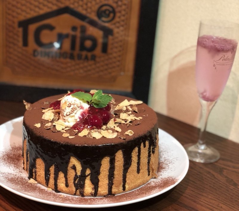 【平日(金曜含む)コース予約限定】シフォンケーキワンホールサービス!のイメージ
